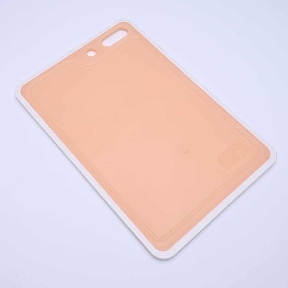Rectangular PP cutting board with juice groove