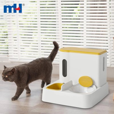 2-in-1 Automatic Cat Feeder