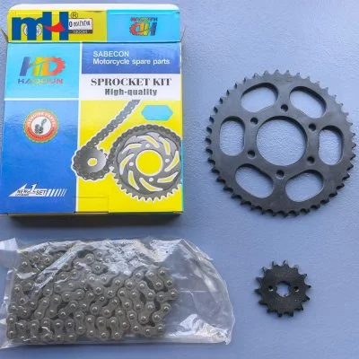 3-Piece Motorcycle Sprocket Kit