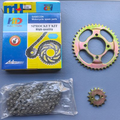 3-Piece Motorcycle Sprocket Kit
