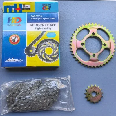 3-Piece Motorcycle Sprocket Kit