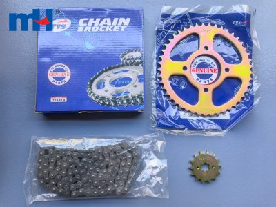 3-Piece Motorcycle Sprocket Kit