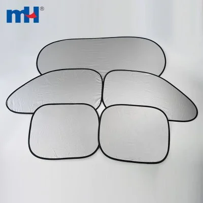 6-Piece Reflective Car Sun Shade Set
