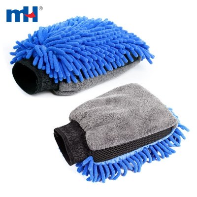 Chenille Double-Side Car Wash Glove