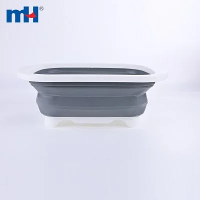 Collapsible Cutting Board with Colander