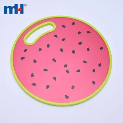 Round Watermelon Cutting Board