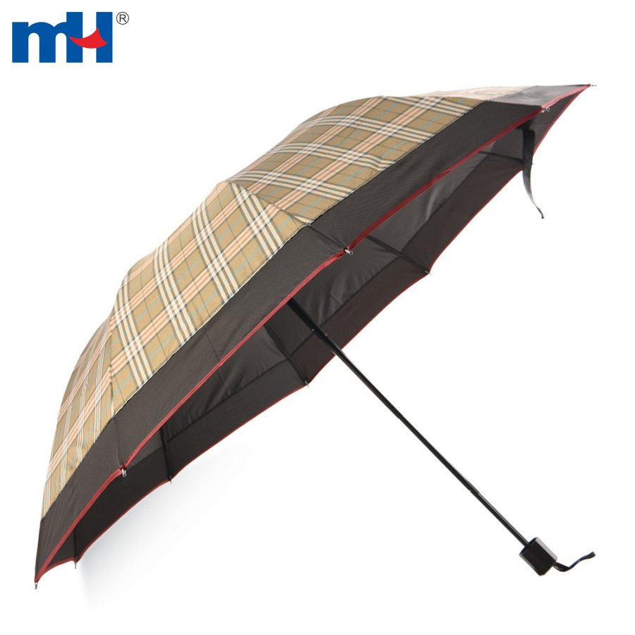 19NH-0437-Manual Compact Umbrella with 10 Ribs